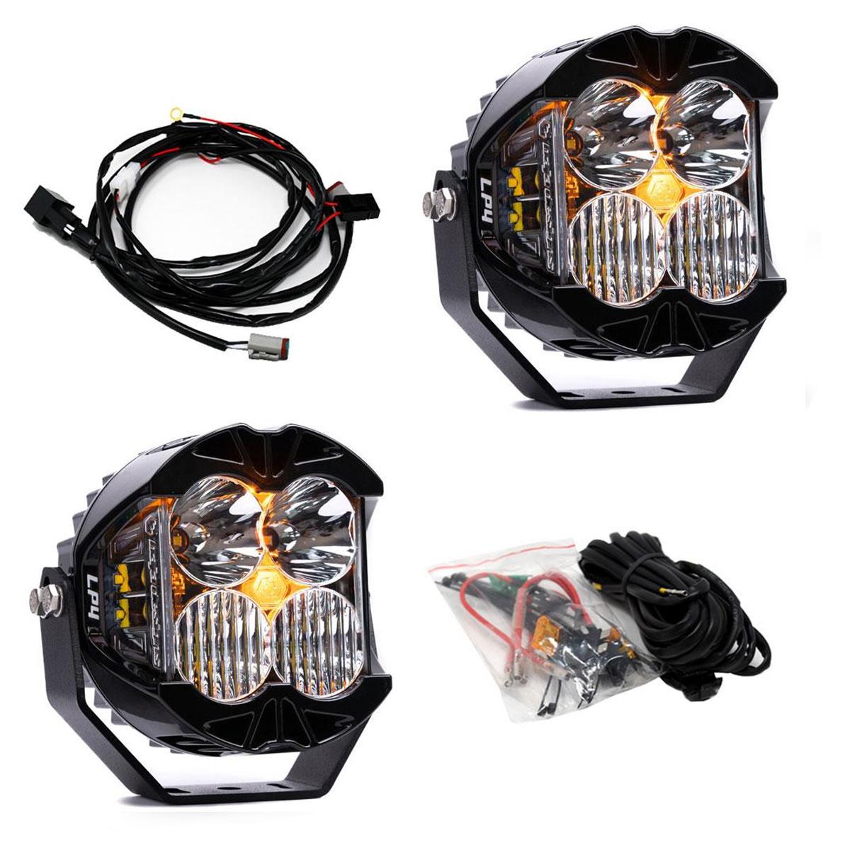Baja Designs LP4 Pro LED Auxiliary Universal Light Pods - Pair