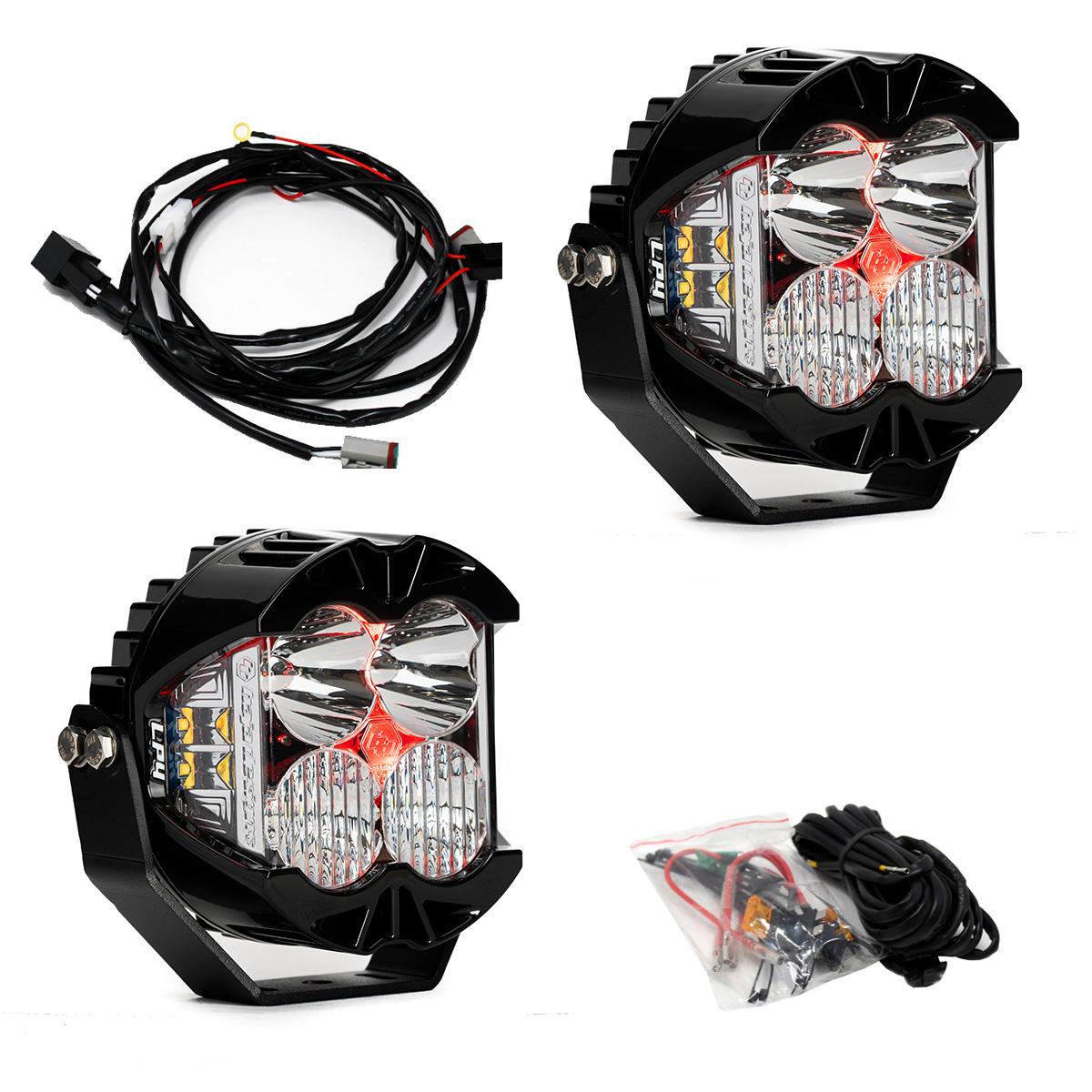 Baja Designs LP4 Pro LED Auxiliary Universal Light Pods - Pair