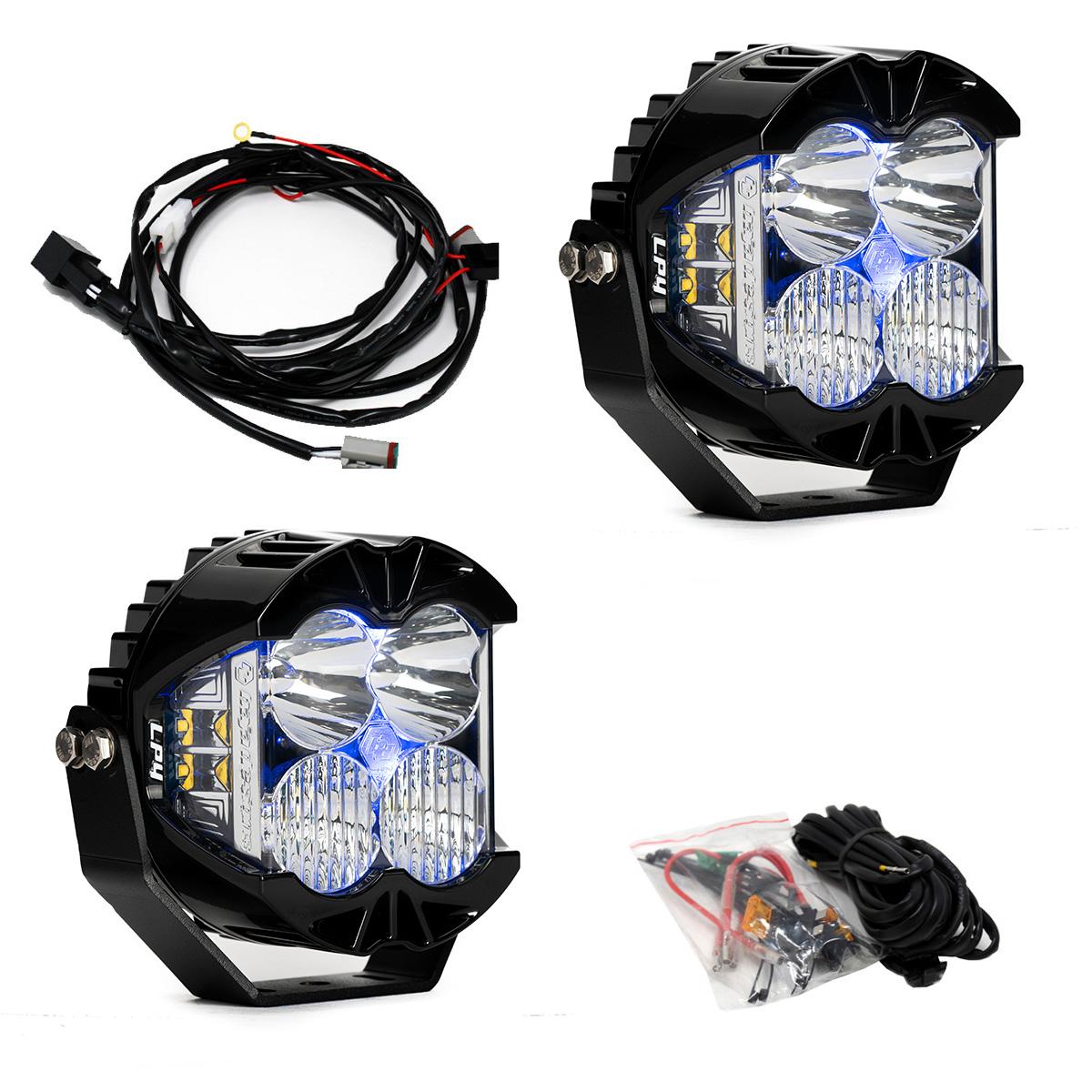 Baja Designs LP4 Pro LED Auxiliary Universal Light Pods - Pair