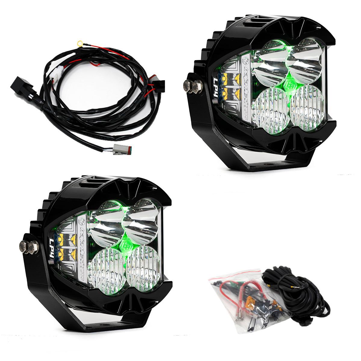Baja Designs LP4 Pro LED Auxiliary Universal Light Pods - Pair