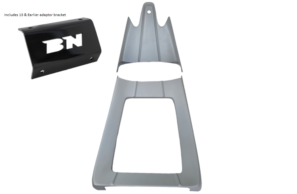 SWOOP 2-PIECE CHIN SPOILER For Mini Monkey Engine Guard