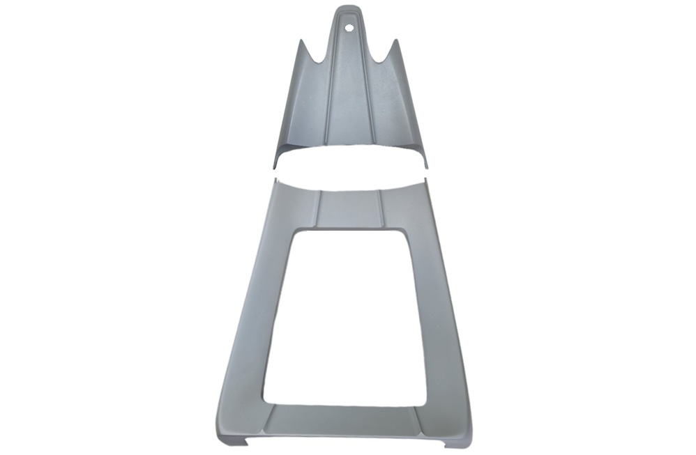 SWOOP 2-PIECE CHIN SPOILER For Mini Monkey Engine Guard