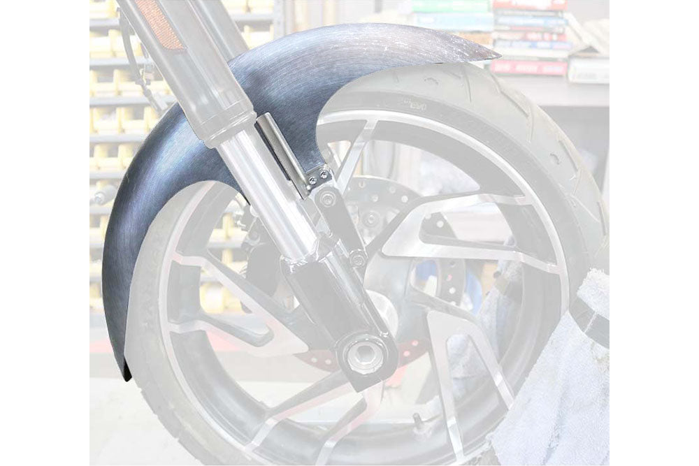 SPORT GLIDE® REAL STEEL CUSTOM 21" FRONT FENDER KITS (Includes inverted fork adapters)
