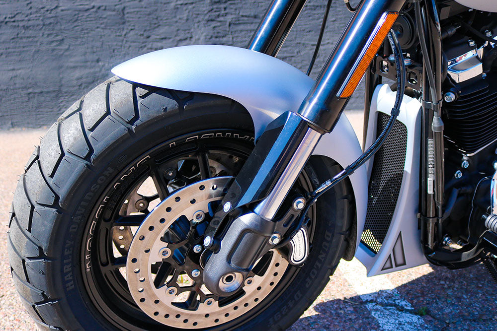 SUPER-LITE CAFE FRONT FENDER KIT 18-PRESENT M8 FAT BOB® (Includes inverted fork adapter)