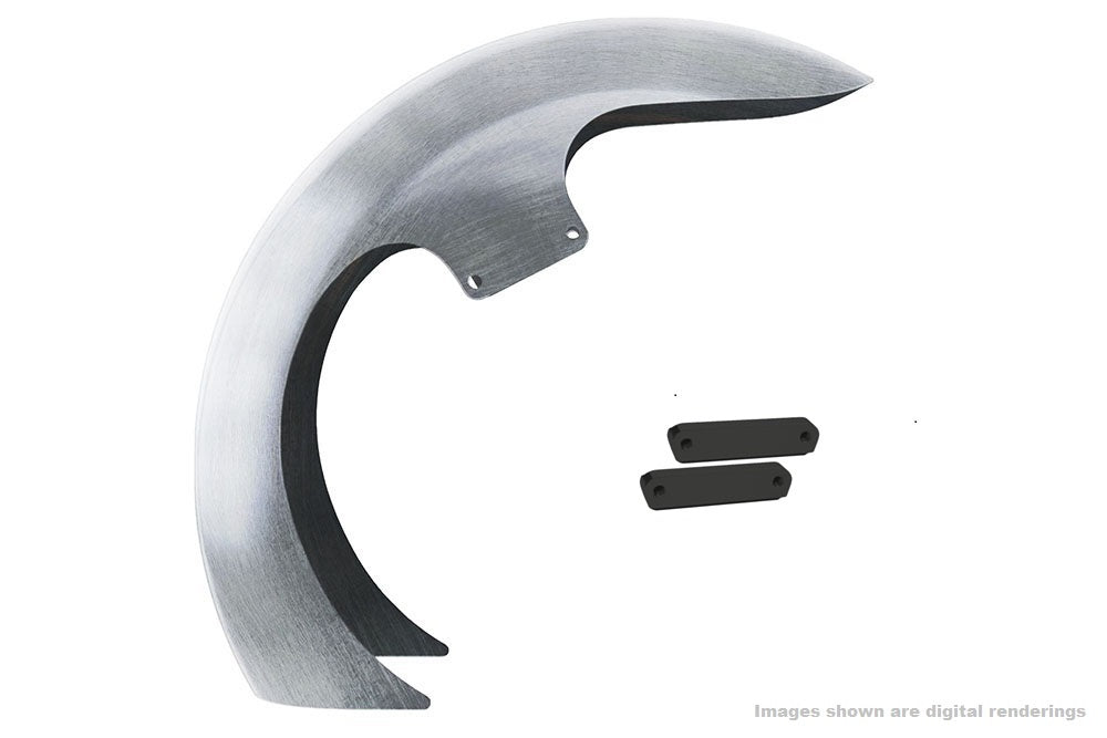 REAL STEEL “DEI” FRONT FENDERS FOR 21″ | 23″ | 26″ WHEELS. Fits 13-Earlier & 2014-Present Touring