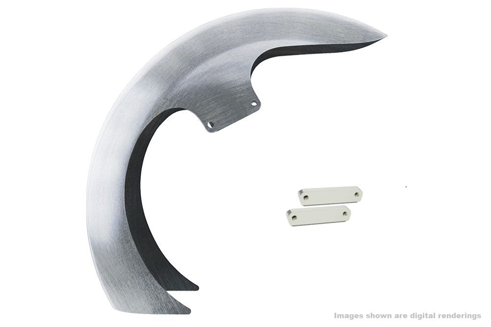 REAL STEEL “DEI” FRONT FENDERS FOR 21″ | 23″ | 26″ WHEELS. Fits 13-Earlier & 2014-Present Touring