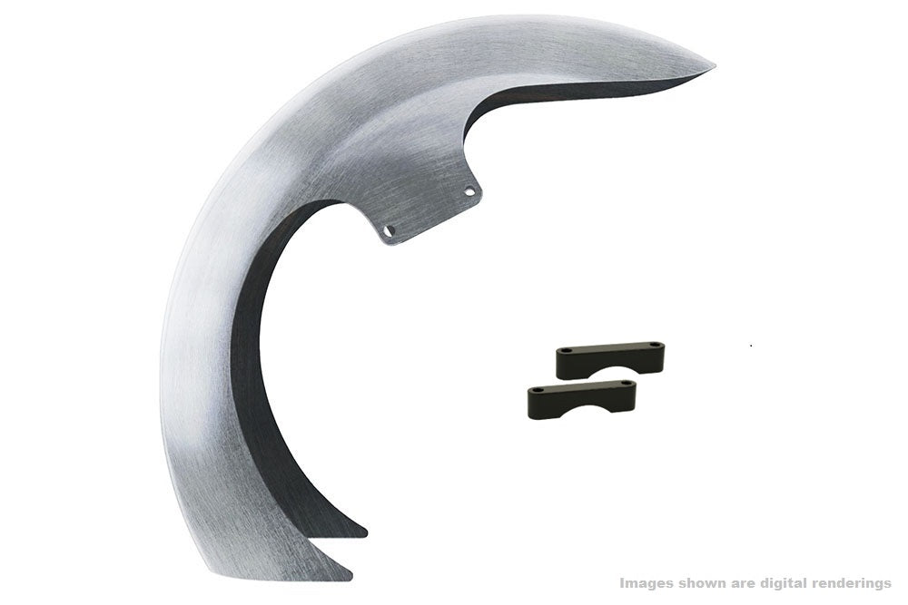 REAL STEEL “DEI” FRONT FENDERS FOR 21″ | 23″ | 26″ WHEELS. Fits 13-Earlier & 2014-Present Touring