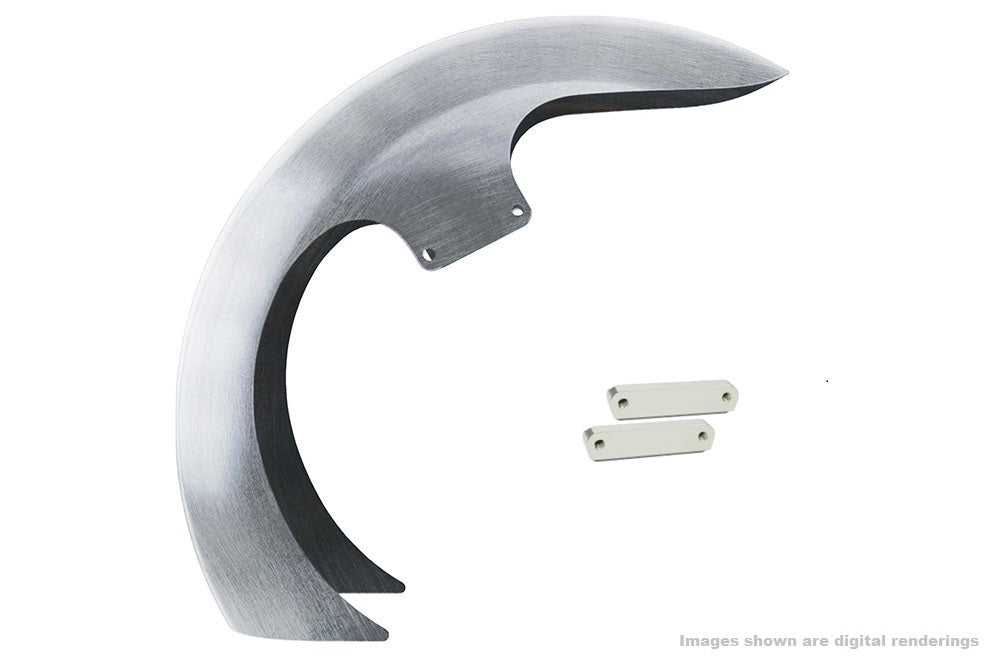 REAL STEEL “DEI” FRONT FENDERS FOR 21″ | 23″ | 26″ WHEELS. Fits 13-Earlier & 2014-Present Touring