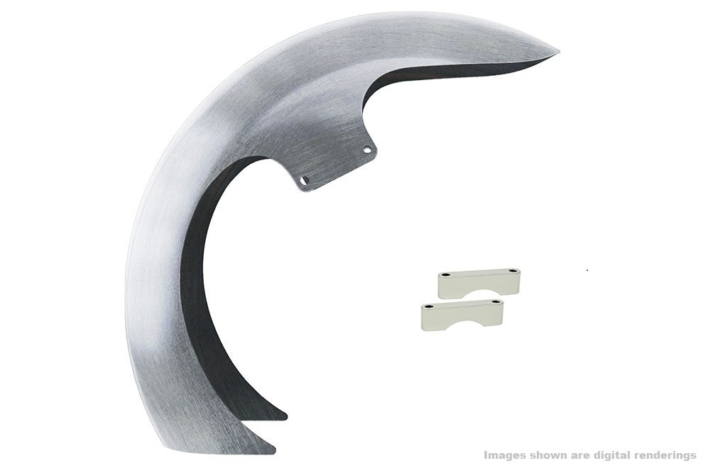 REAL STEEL “DEI” FRONT FENDERS FOR 21″ | 23″ | 26″ WHEELS. Fits 13-Earlier & 2014-Present Touring