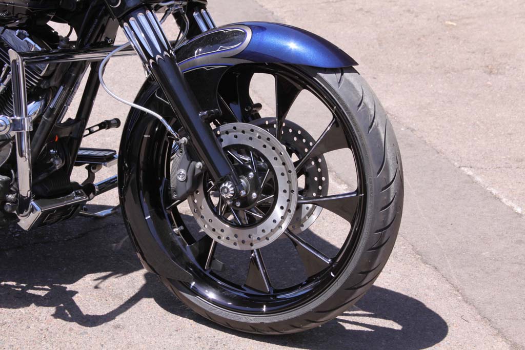 REAL STEEL “DEI” FRONT FENDERS FOR 21″ | 23″ | 26″ WHEELS. Fits 13-Earlier & 2014-Present Touring