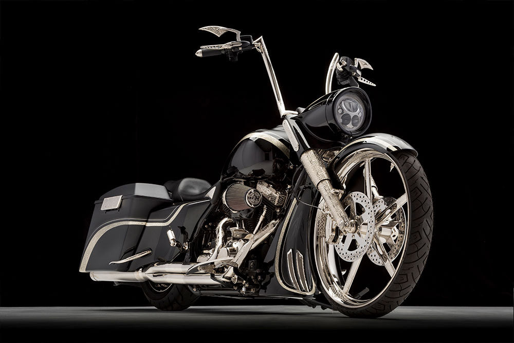 REAL STEEL “THICKY” FRONT FENDERS FOR 21" | 23" | 26" WHEELS. FITS 13-EARLIER & 14-PRESENT RUSHMORE TOURING MODELS