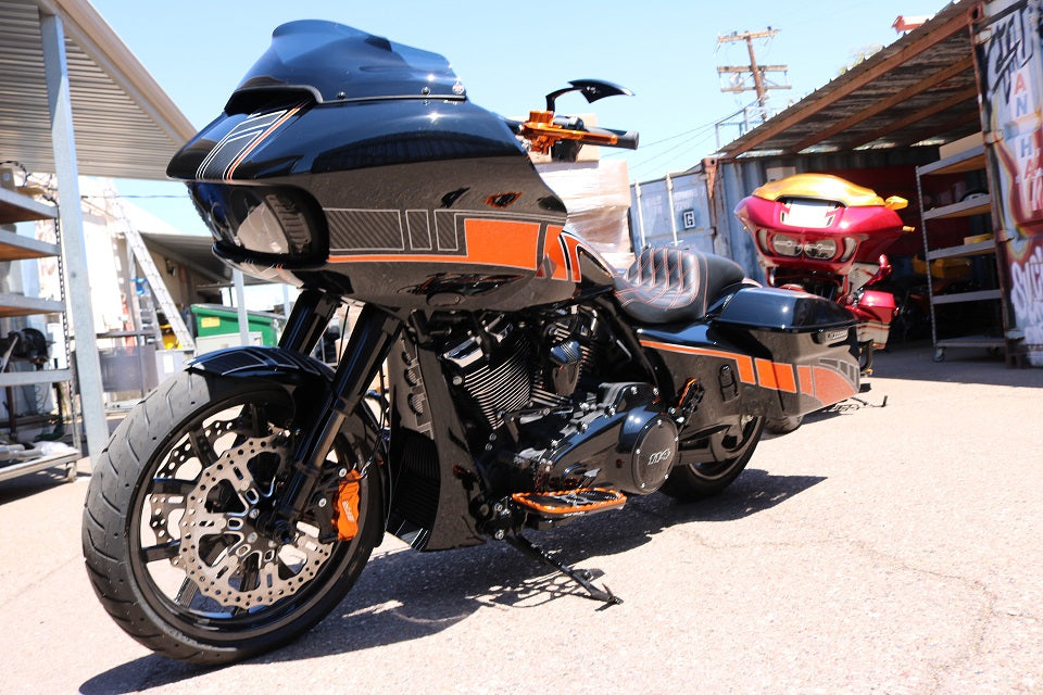 DIMPLE DIE CHIN SPOILER For 2009-Present Touring Models