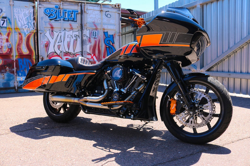 DIMPLE DIE CHIN SPOILER For 2009-Present Touring Models