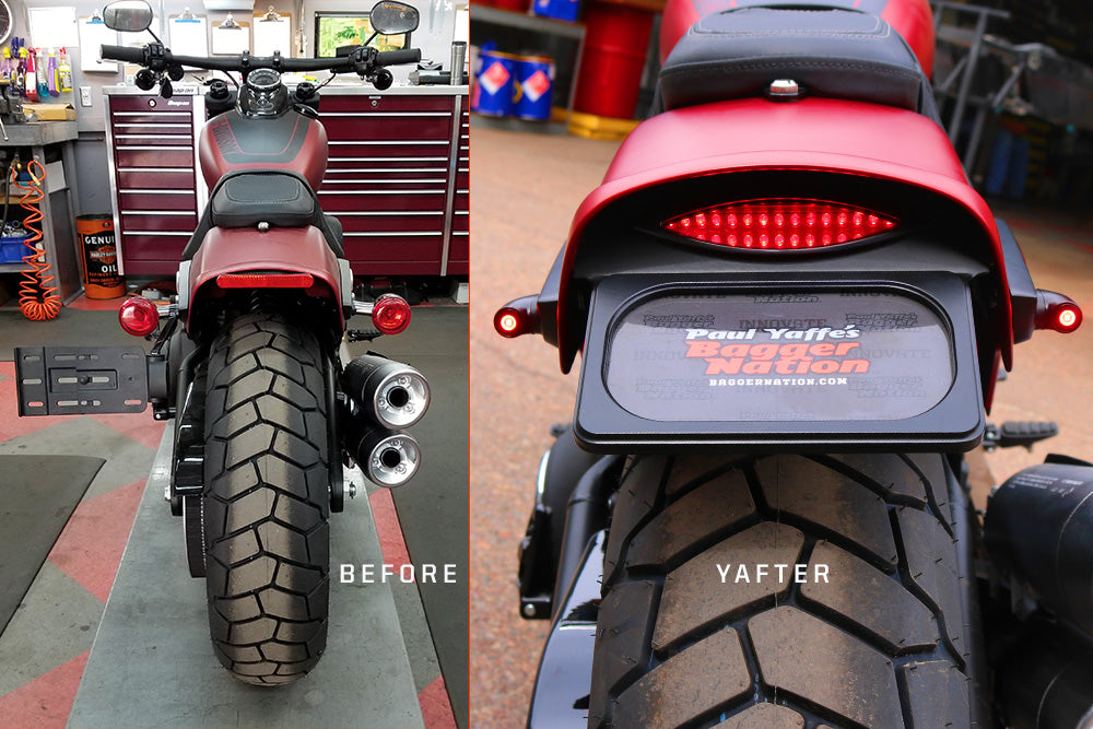 M8 FAT BOB® LIGHT & LICENSE KIT