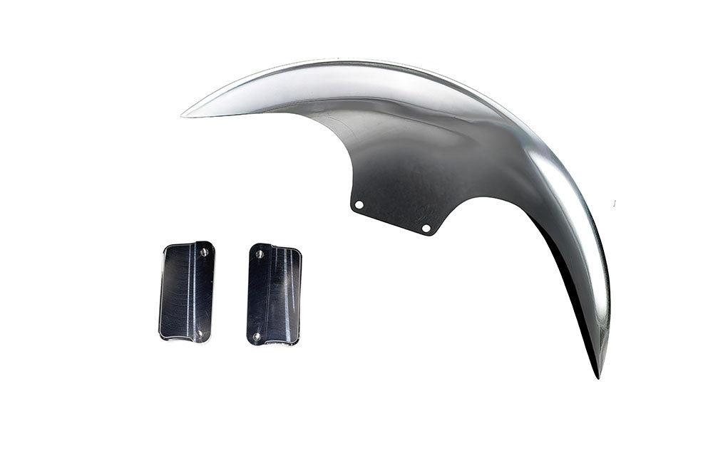 REAL STEEL FRONT FENDERS FOR 2018-PRESENT M8 "FL" SOFTAILS® (Includes fork adapters!)