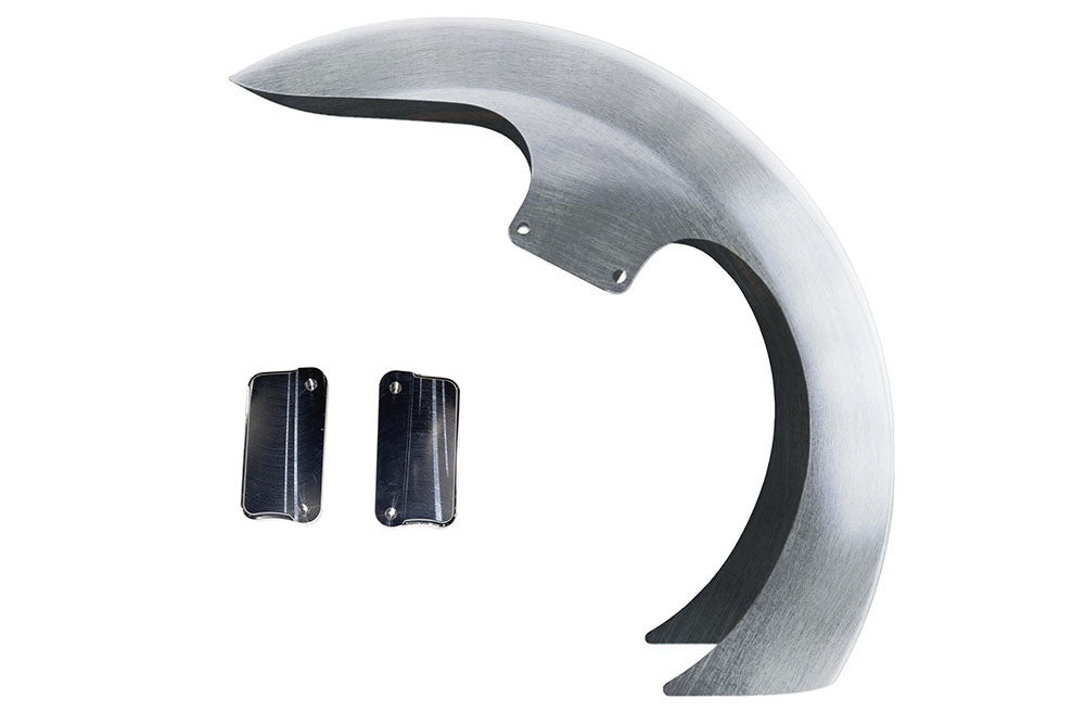REAL STEEL FRONT FENDERS FOR 2018-PRESENT M8 "FL" SOFTAILS® (Includes fork adapters!)