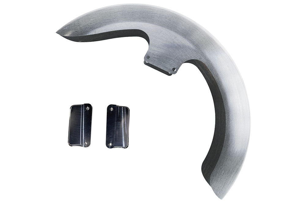 REAL STEEL FRONT FENDERS FOR 2018-PRESENT M8 "FL" SOFTAILS® (Includes fork adapters!)