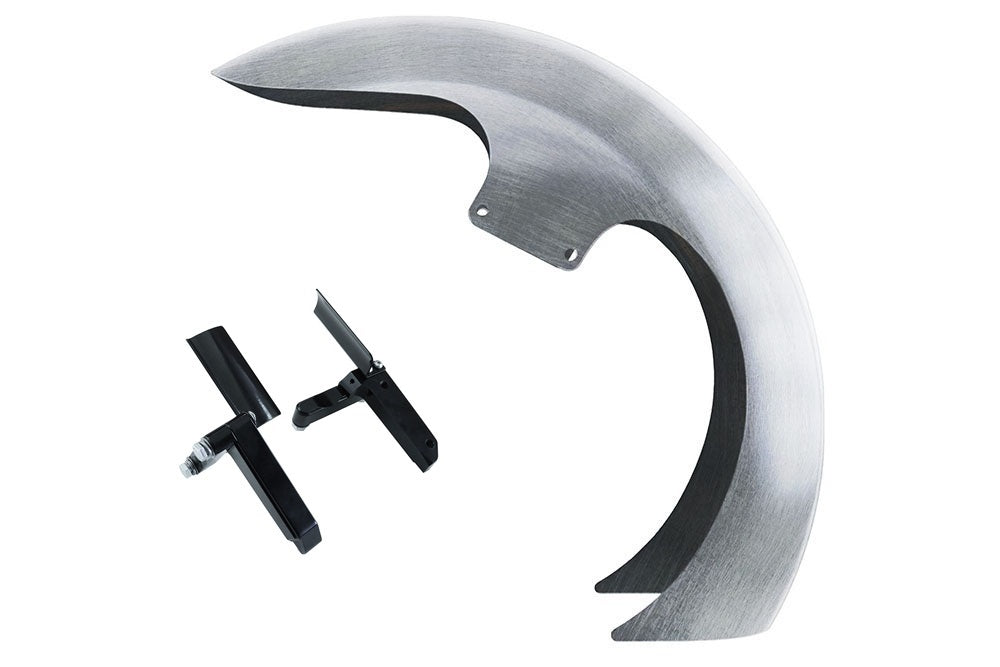 SPORT GLIDE® REAL STEEL CUSTOM 21" FRONT FENDER KITS (Includes inverted fork adapters)