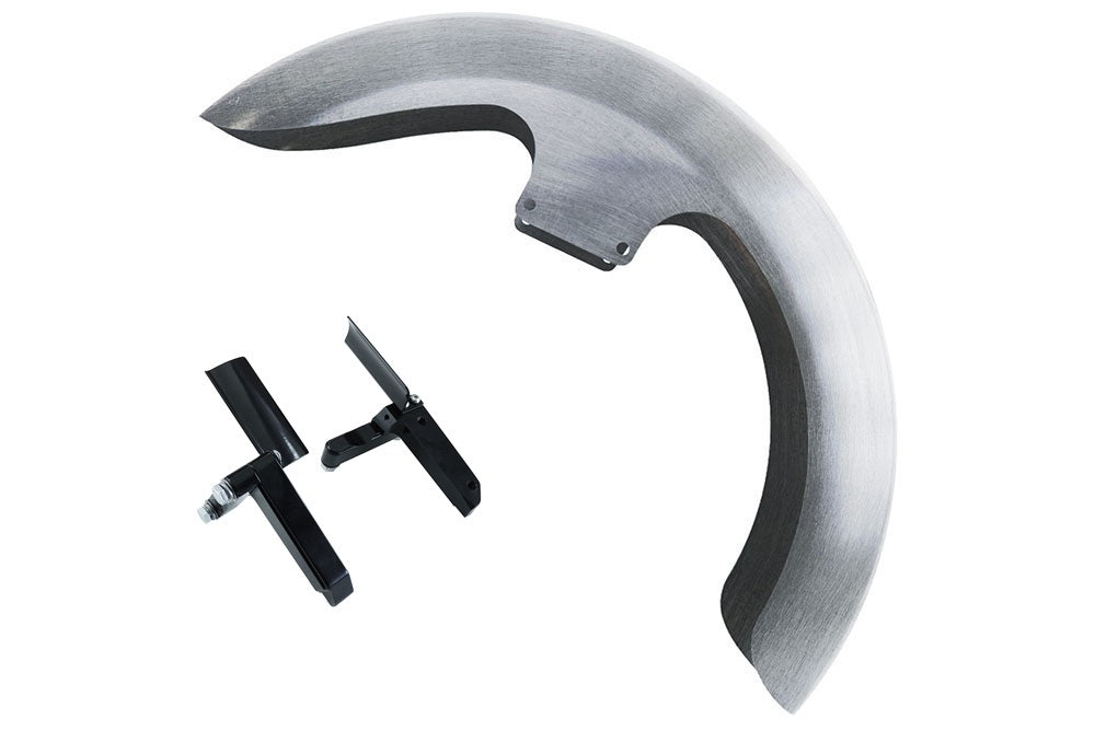 SPORT GLIDE® REAL STEEL CUSTOM 21" FRONT FENDER KITS (Includes inverted fork adapters)