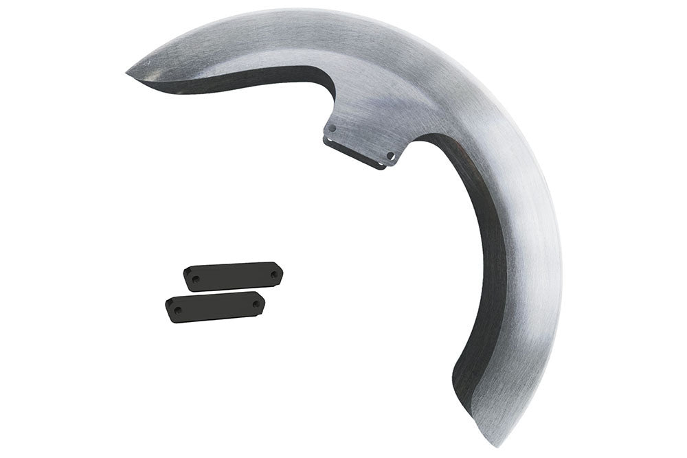 REAL STEEL FRONT FENDERS FOR 2018-PRESENT M8 "FL" SOFTAILS® (Includes fork adapters!)