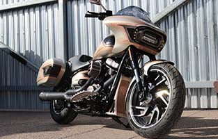 SPORT GLIDE® REAL STEEL FRONT FENDER KITS (Includes inverted fork adapters)