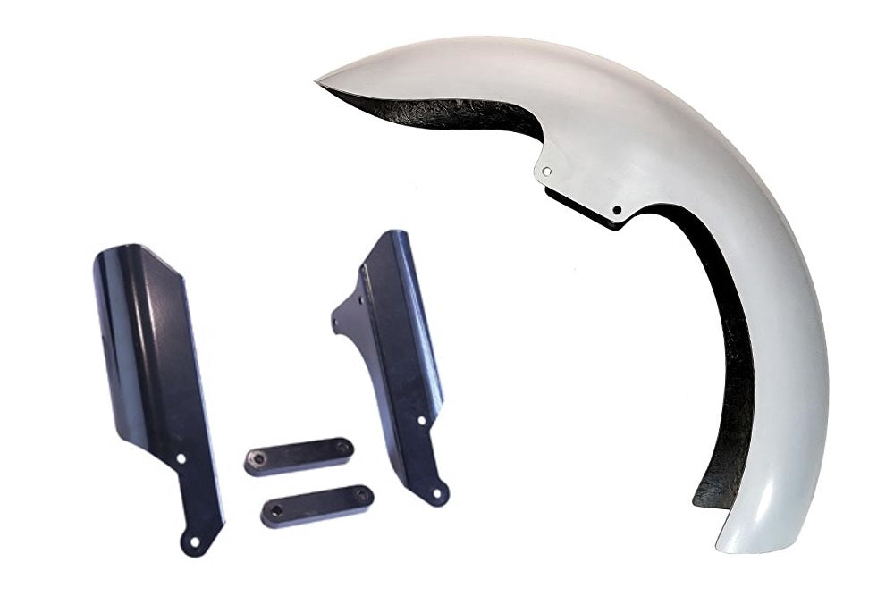 SUPER-LITE "SPORT" FRONT FENDER KIT 19" FOR 2018-PRESENT LOW RIDER®-S & ST (Includes inverted fork adapter)