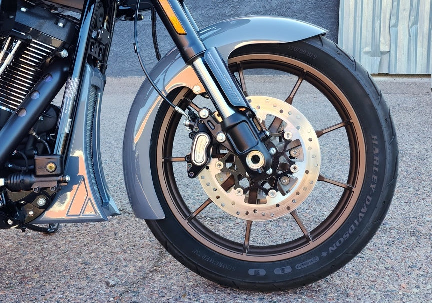 SUPER-LITE "SPORT" FRONT FENDER KIT 19" FOR 2018-PRESENT LOW RIDER®-S & ST (Includes inverted fork adapter)