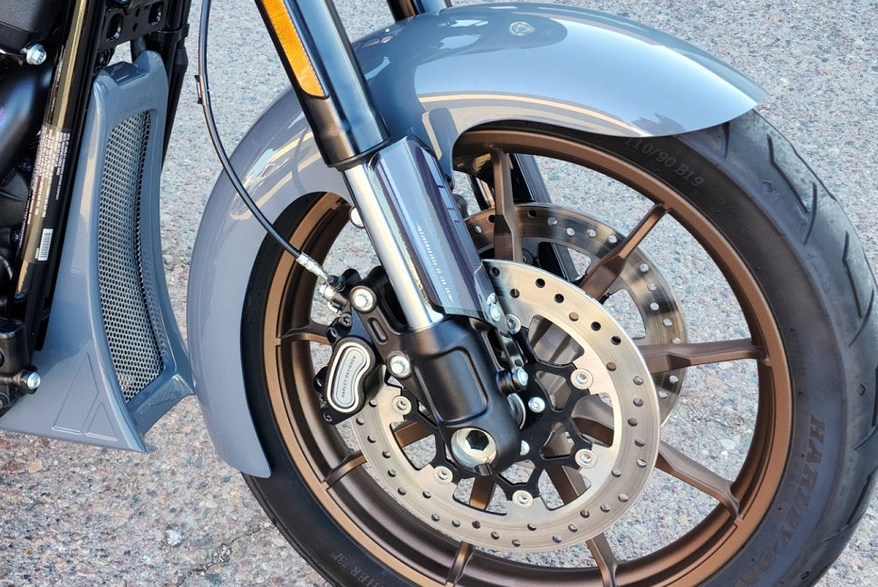 SUPER-LITE "SPORT" FRONT FENDER KIT 19" FOR 2018-PRESENT LOW RIDER®-S & ST (Includes inverted fork adapter)