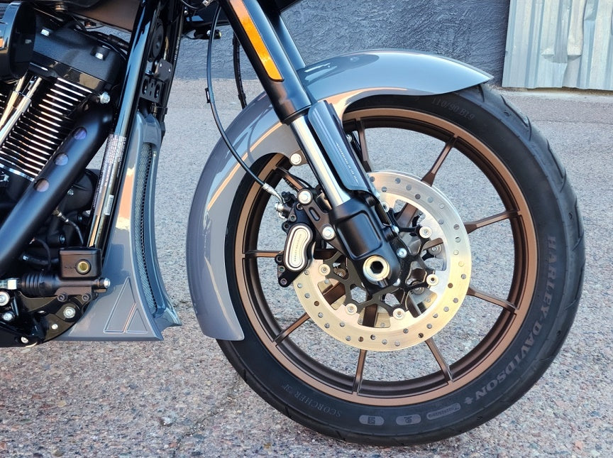 SUPER-LITE "SPORT" FRONT FENDER KIT 19" FOR 2018-PRESENT LOW RIDER®-S & ST (Includes inverted fork adapter)