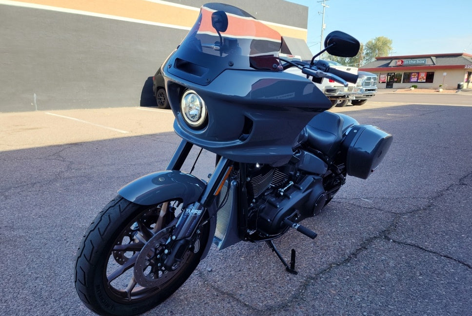 SUPER-LITE "SPORT" FRONT FENDER KIT 19" FOR 2018-PRESENT LOW RIDER®-S & ST (Includes inverted fork adapter)