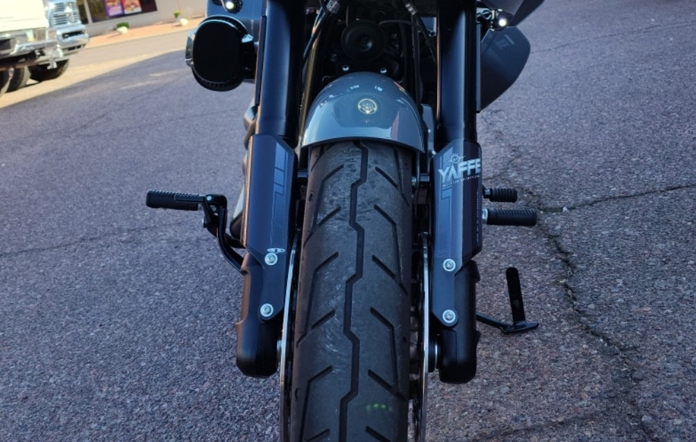 SUPER-LITE "SPORT" FRONT FENDER KIT 19" FOR 2018-PRESENT LOW RIDER®-S & ST (Includes inverted fork adapter)