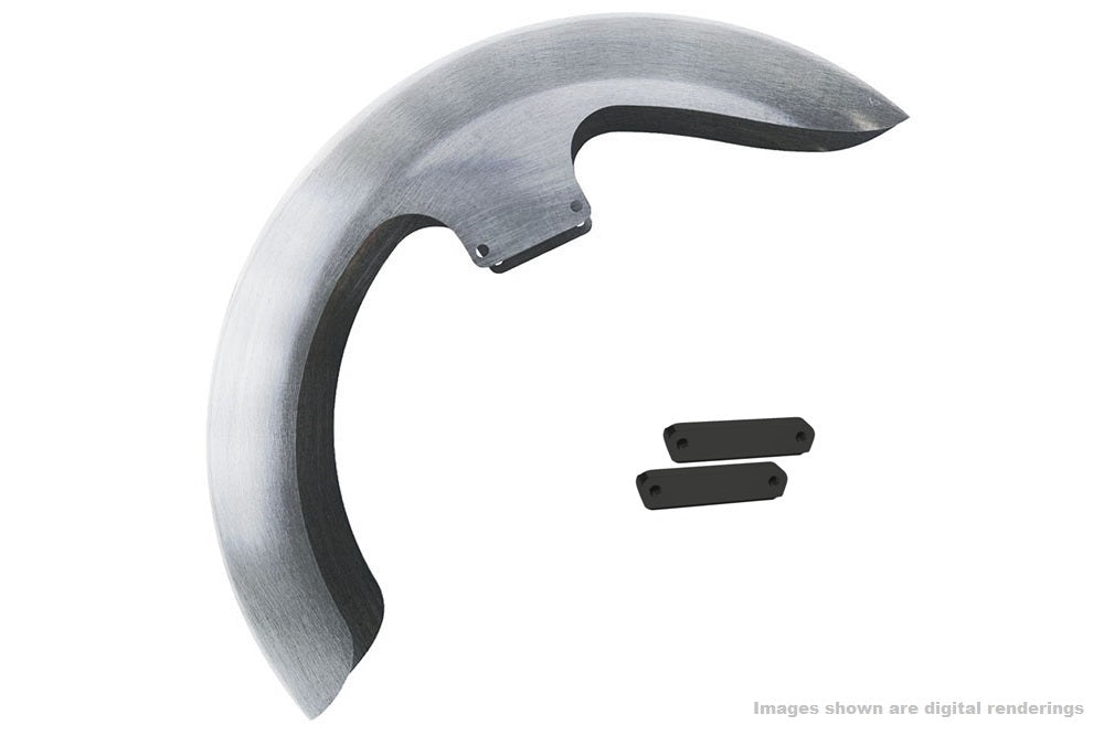 REAL STEEL “THICKY” FRONT FENDERS FOR 21" | 23" | 26" WHEELS. FITS 13-EARLIER & 14-PRESENT RUSHMORE TOURING MODELS