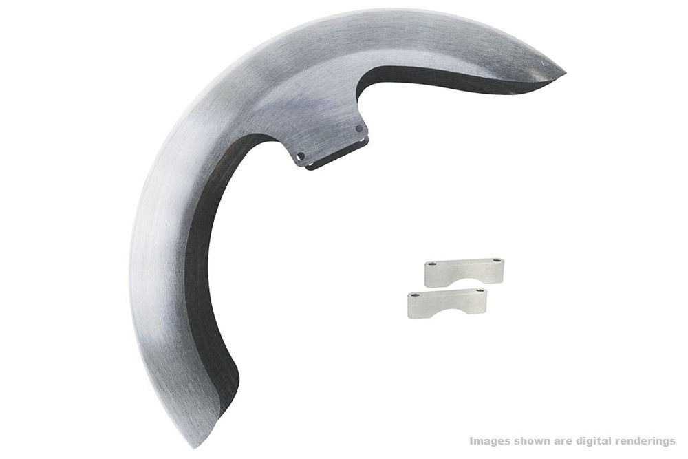 REAL STEEL “THICKY” FRONT FENDERS FOR 21" | 23" | 26" WHEELS. FITS 13-EARLIER & 14-PRESENT RUSHMORE TOURING MODELS
