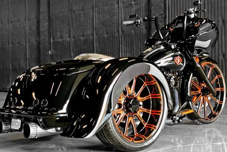Swoop Freewheeler & Road Glide 3 Trike Rear Fenders