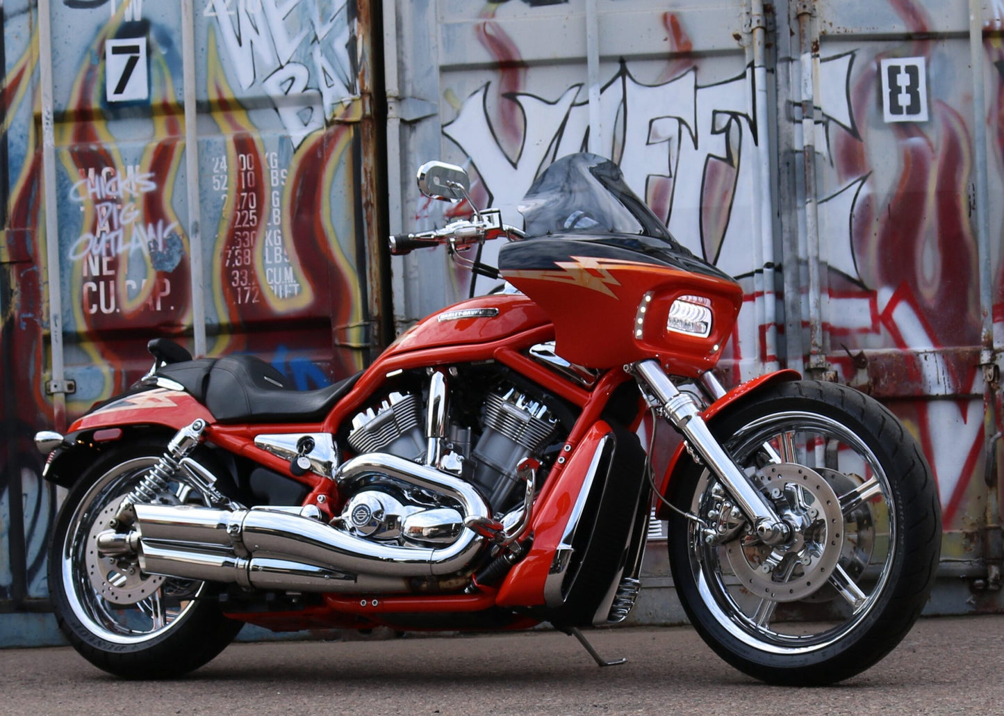 SHARKNADO® FAIRING includes a Klock Werks Flare™ Windshield!