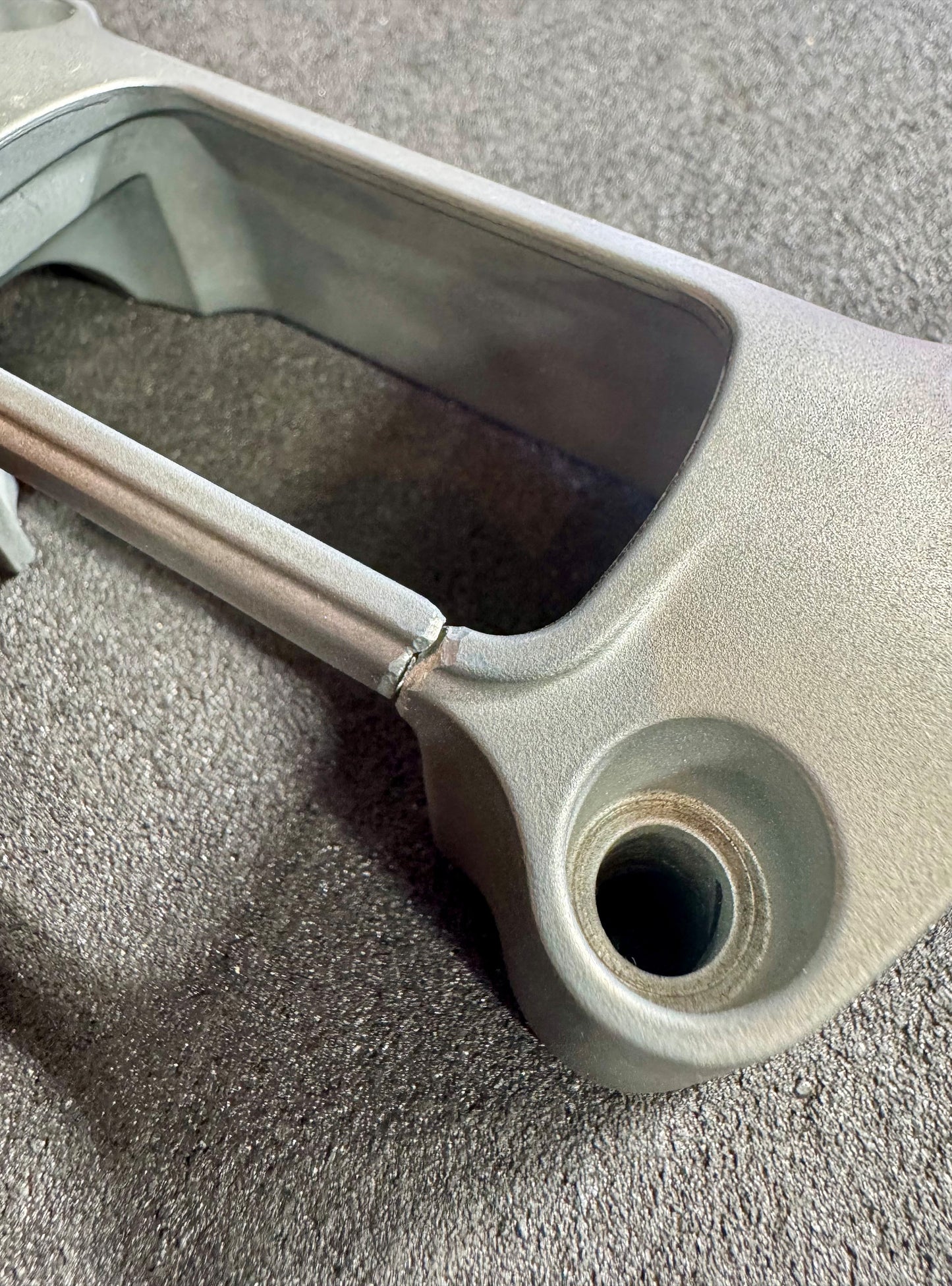 Broken OE Handlebar Clamp