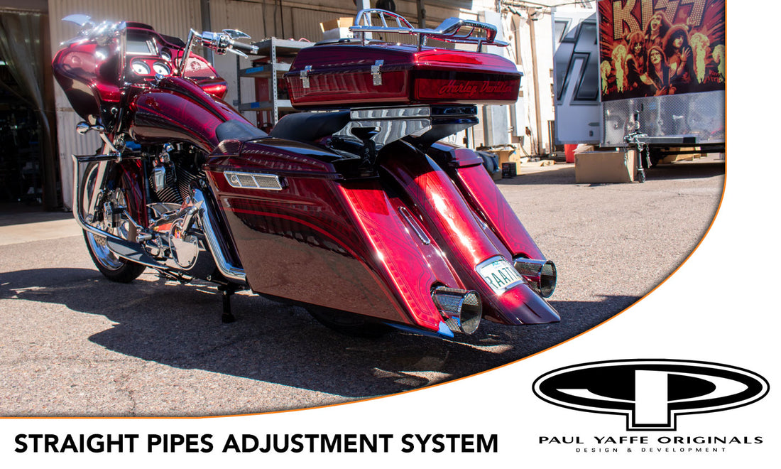 Bagger Nation "Straight Pipes" Muffler Adjustment System