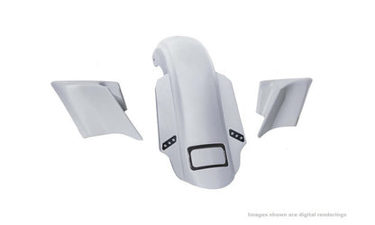 SWOOP 3-PIECE STRETCHED REAR END KITS FOR 2014-PRESENT FACTORY STRETCHED/CVO OR STOCK BAGS