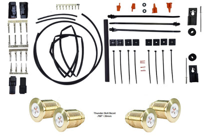 BAG BOLTS TAILLIGHT KIT (INCLUDES 2 SETS OF LIGHTNING OR THUNDER BOLTS)