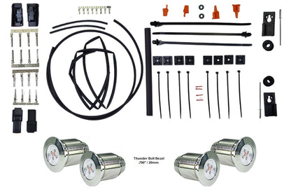 BAG BOLTS TAILLIGHT KIT (INCLUDES 2 SETS OF LIGHTNING OR THUNDER BOLTS)