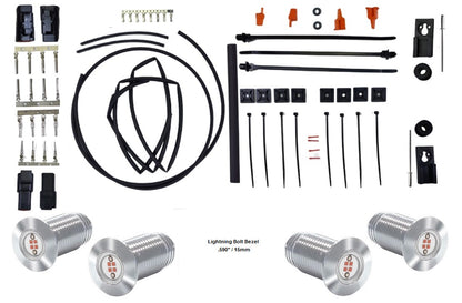 BAG BOLTS TAILLIGHT KIT (INCLUDES 2 SETS OF LIGHTNING OR THUNDER BOLTS)