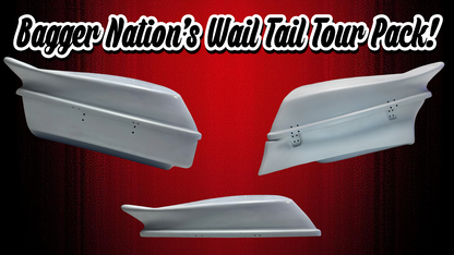 ALL NEW WAIL-TAIL TOUR PACK FOR TRI-GLIDES, BAGGERS, & 2014L FACTORY TOUR PACKS