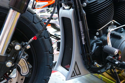 BLACK STASH CHIN SPOILER FOR M8 SOFTAILS®