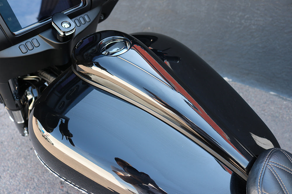 CLEAN & SIMPLE STEEL DASH For 2008-Present 6-gallon H-D tank