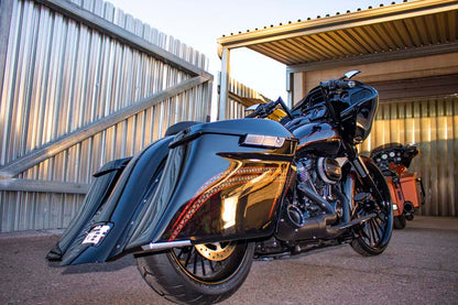 SWOOP 5-PIECE STRETCHED REAR END KITS (Bags + Fender + Side Covers for 2014-Present Touring)