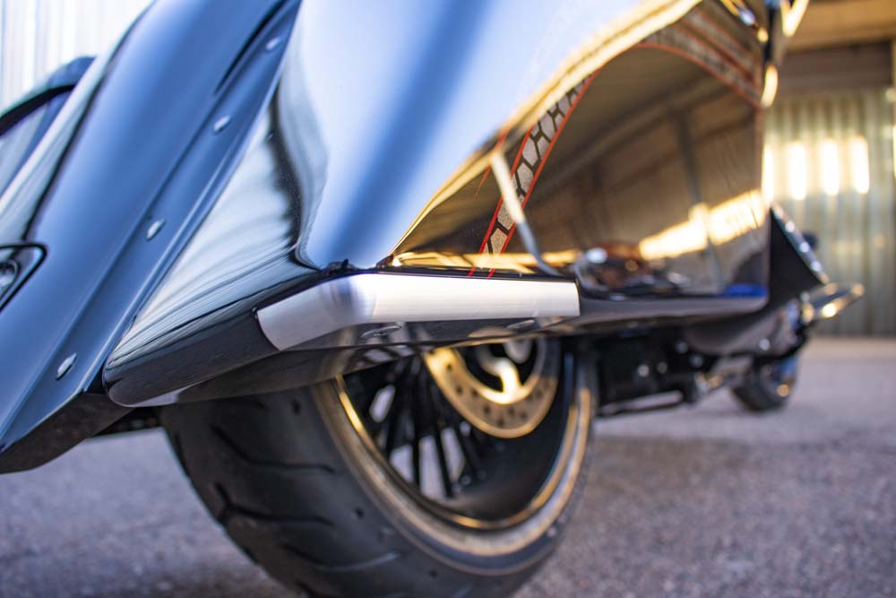 SWOOP 5-PIECE STRETCHED REAR END KITS (Bags + Fender + Side Covers for 2014-Present Touring)