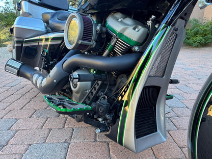 "Mean Green Machine" 2020 Yaffe Full Custom SRT Road Glide