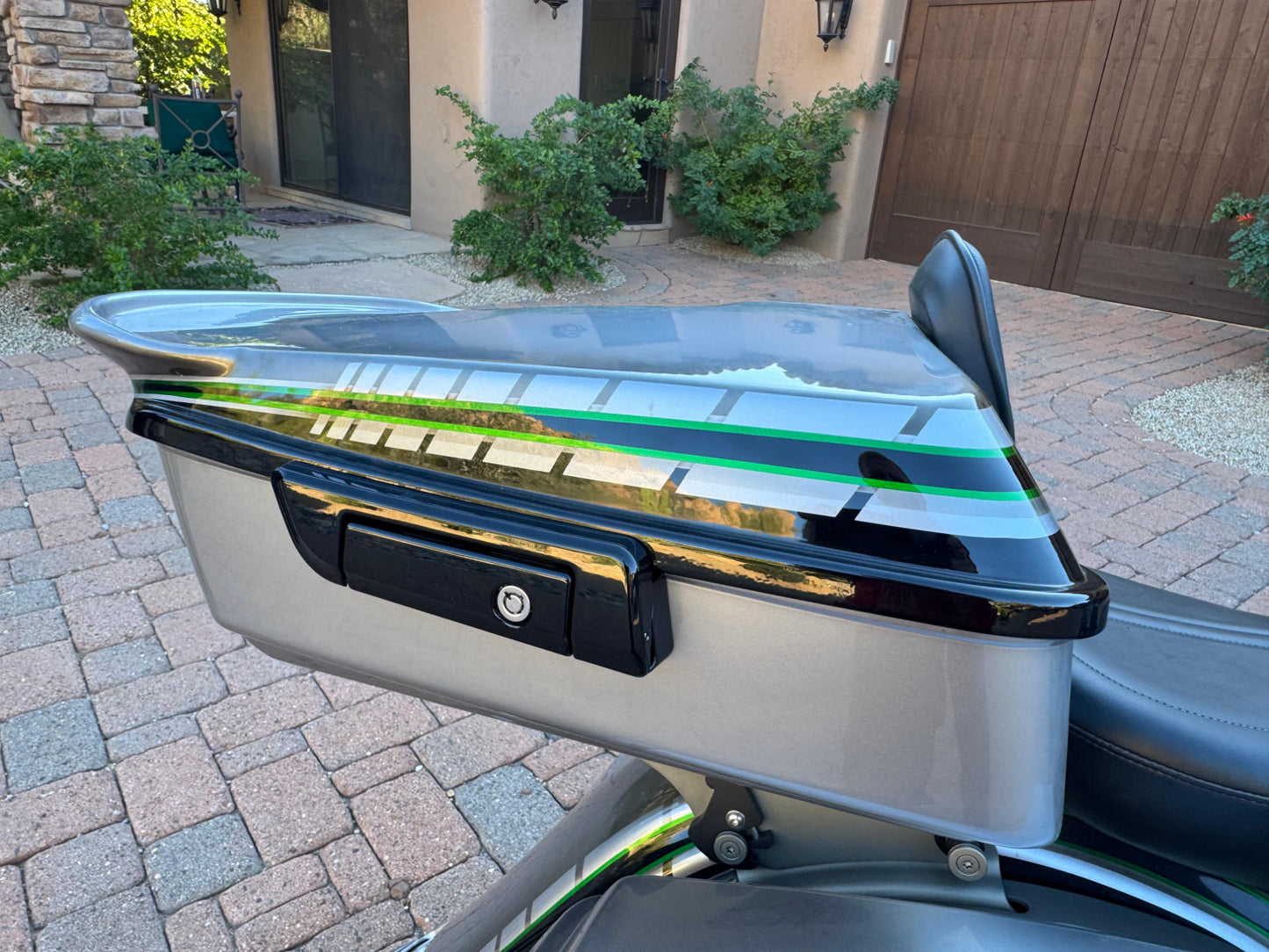 "Mean Green Machine" 2020 Yaffe Full Custom SRT Road Glide