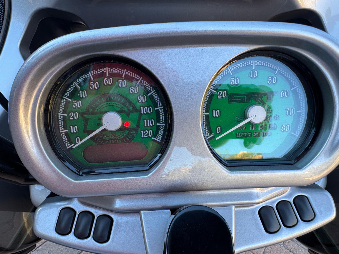 "Mean Green Machine" 2020 Yaffe Full Custom SRT Road Glide