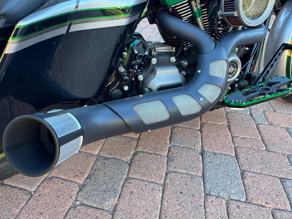 "Mean Green Machine" 2020 Yaffe Full Custom SRT Road Glide